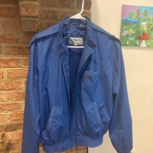 Early 80's Members Only bomber jacket with rainbow tag
